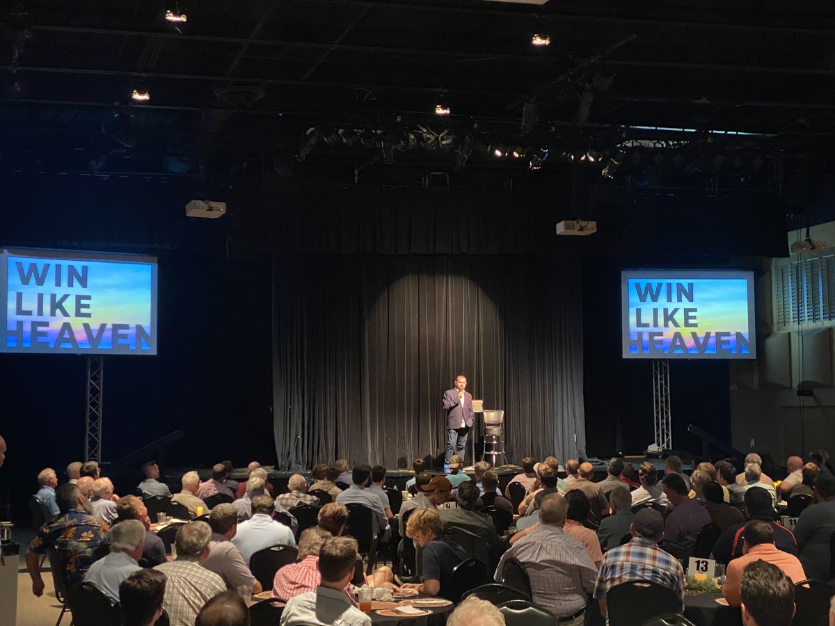 Watching <a href="/mattmckee/">Matt McKee</a> speak a powerful message to 200 tonite in Roswell, Ga