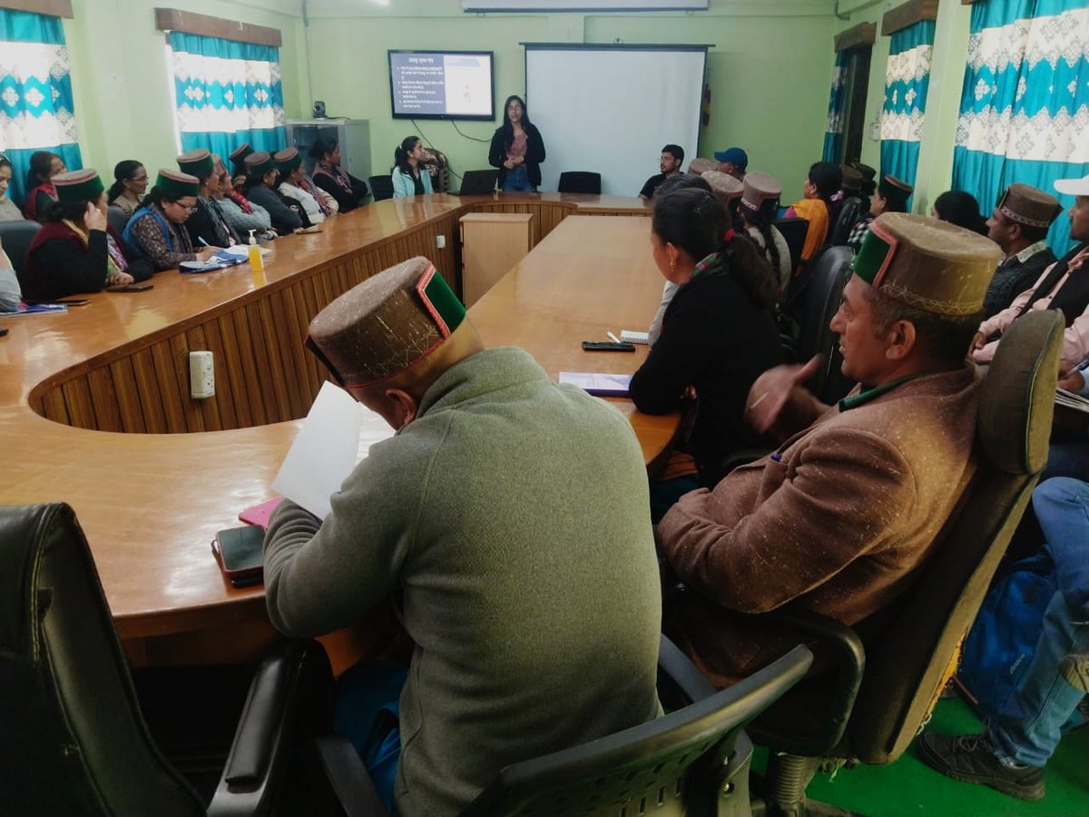 CDrpgmc's tweet photo. Block level meeting for Dept. of Panchayati Raj of Block Nichar of District Kinnaur on 11th May 2023 at BDO Office, Nichar to discuss “Tobacco Free Panchayat”
@TheUnion_TBLH @CMOFFICEHP  @nhmhimachalp
@CTFKGlobal https://t.co/vGtfXOfecq