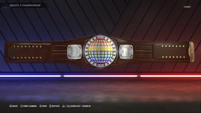 It is done. Gayness Pro Wrestling's World Title is done. Now to change the text arond and work on the