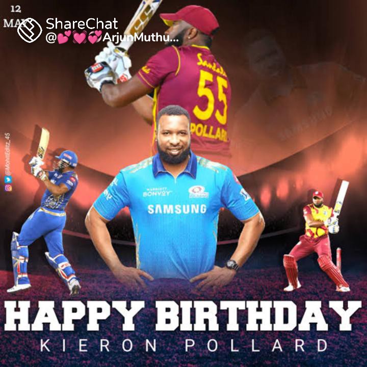 Happy birthday Kieron Pollard 