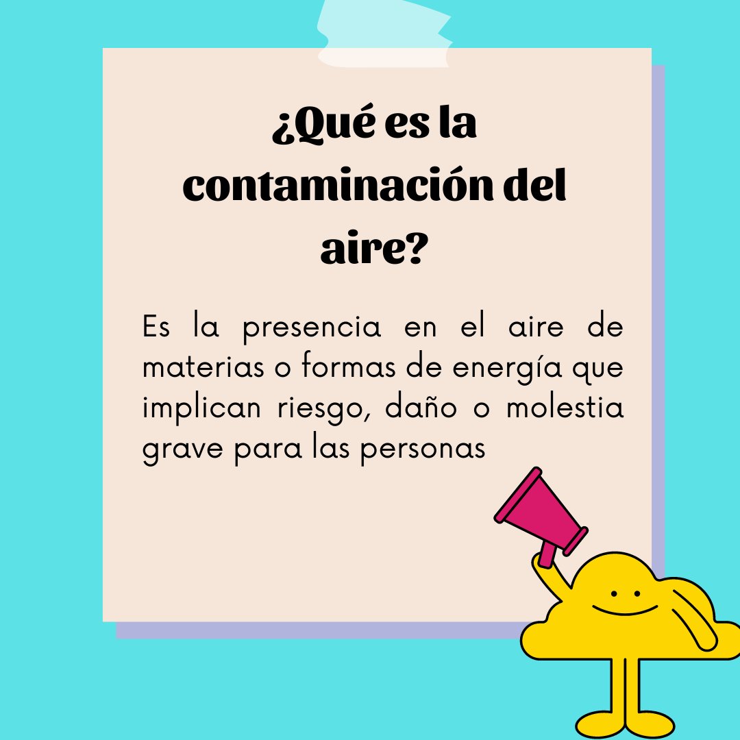 Contaminación del aire y sus afecciones a la salud tweet media