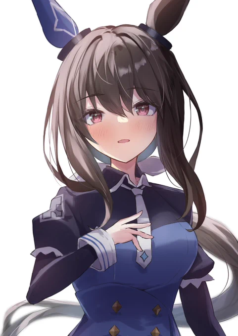 アヤべさん ちょっとした差分も…  #ウマ娘 #アドマイヤベガ