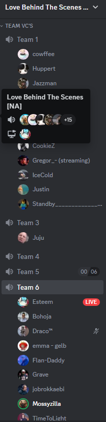 NA StaffTMs poping tonight