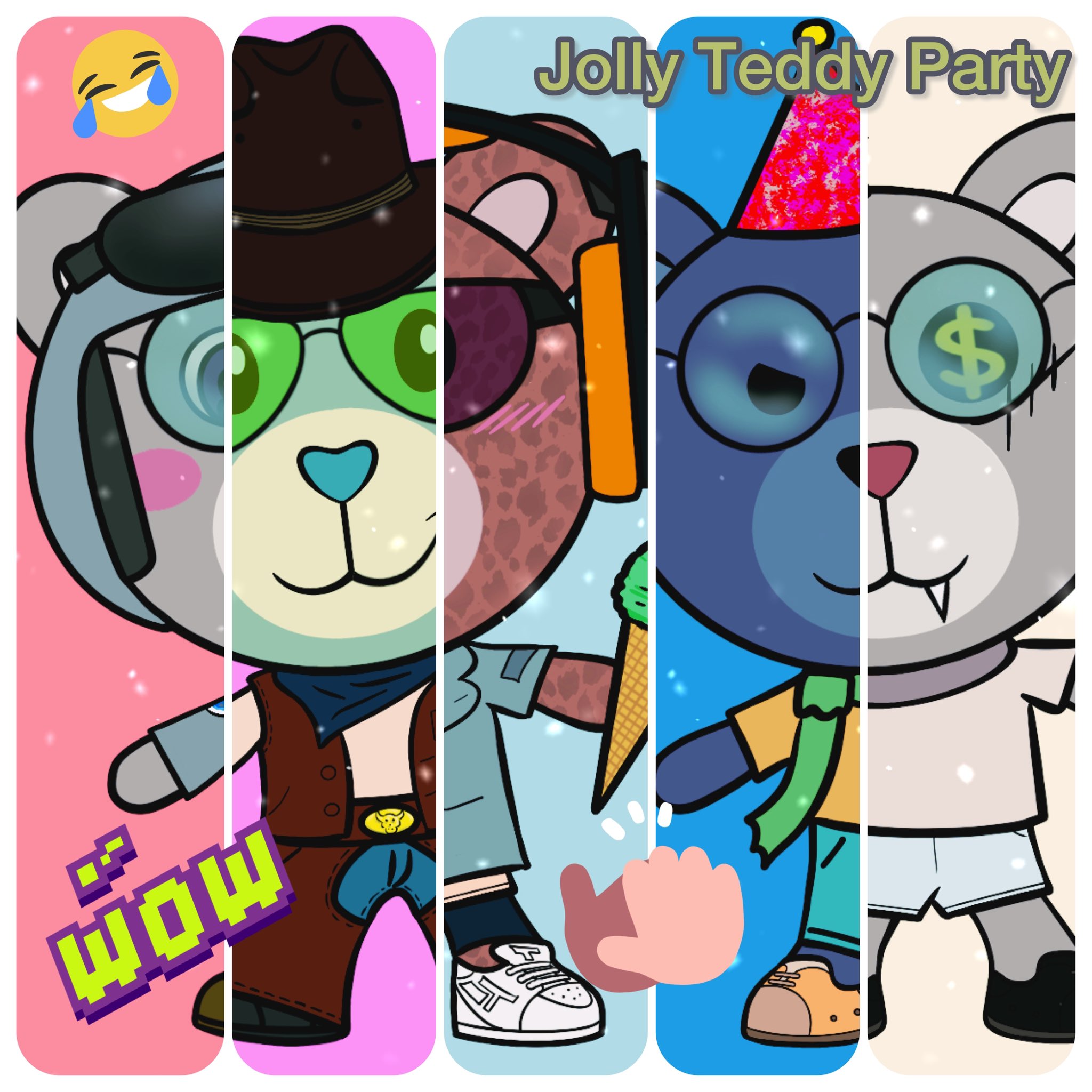  NFT Jolly Teddy Party On Twitter Experience The Pure Joy Of 