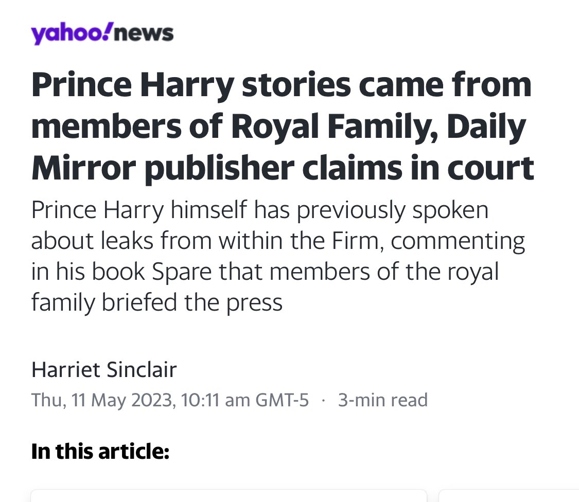 realfranzprusse's tweet image. This is old news. Daily mirror trying to deflect. 
This case is about phone hacking. 
Charles, Camilla & William’s cosy relationship with the media is another matter. 
#phonehacker #PiersMorgan