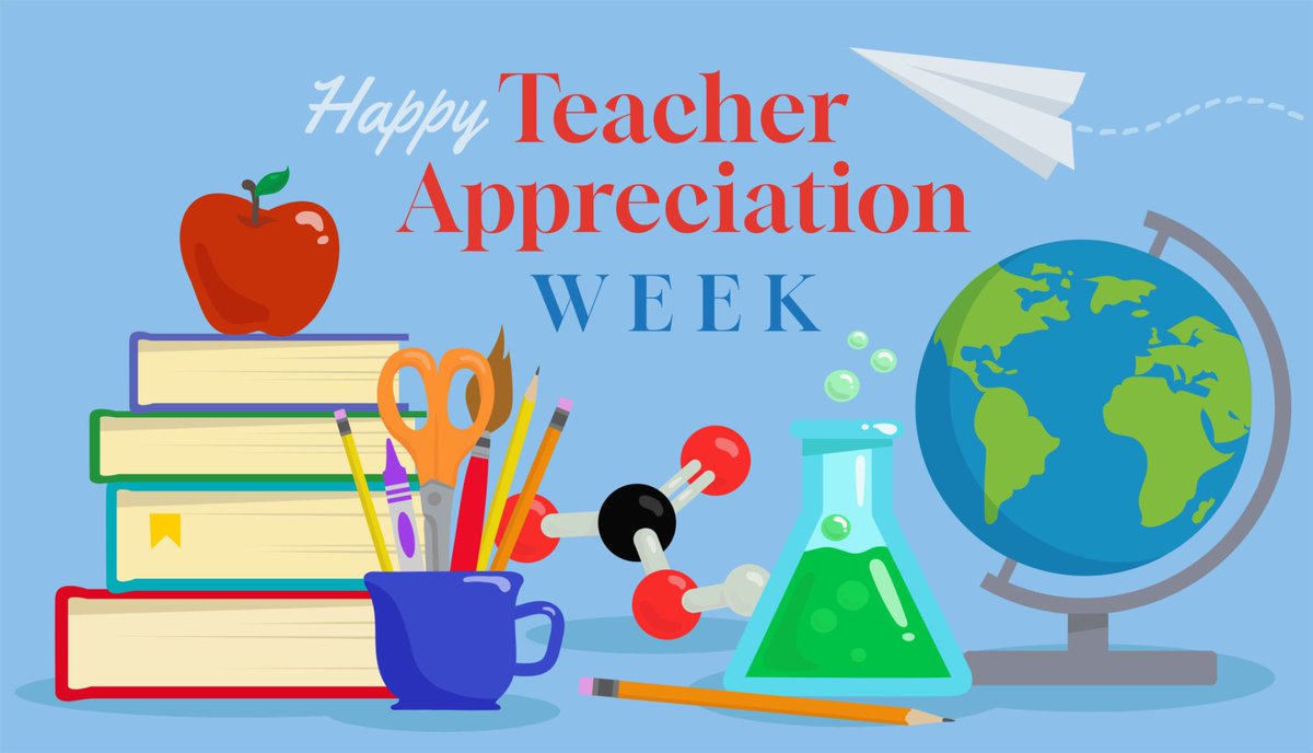 kym_md's tweet photo. Happy Teacher Appreciation Week! Thanks to all the teachers out there who make our future better. You’re the foundation of our society and you make more of a difference than you think! #TeacherAppreciateWeek https://t.co/JJhg8bP2af