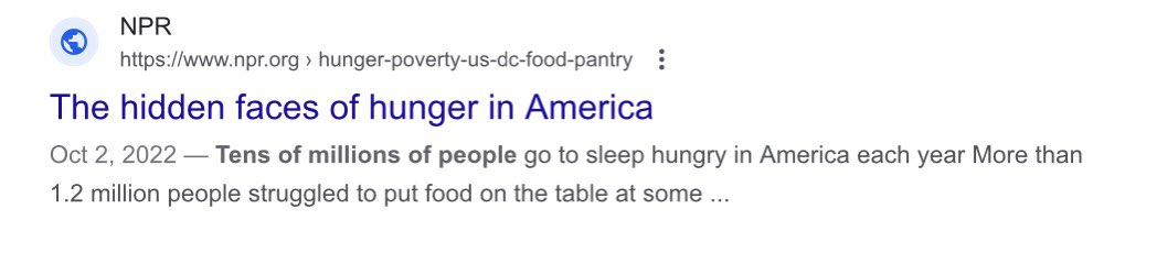 Rene_gadeCowboy's tweet photo. America has its own humanitarian crisis….1- 7 kids go to bed hungry , at least 34 million are food insecure, over 500k are homeless, seniors can’t pay for medicines and we have tons of homeless vets. Yet we give billions to others. #Title42 #helpourhomeless #helpourhungry https://t.co/XpascgGMrV