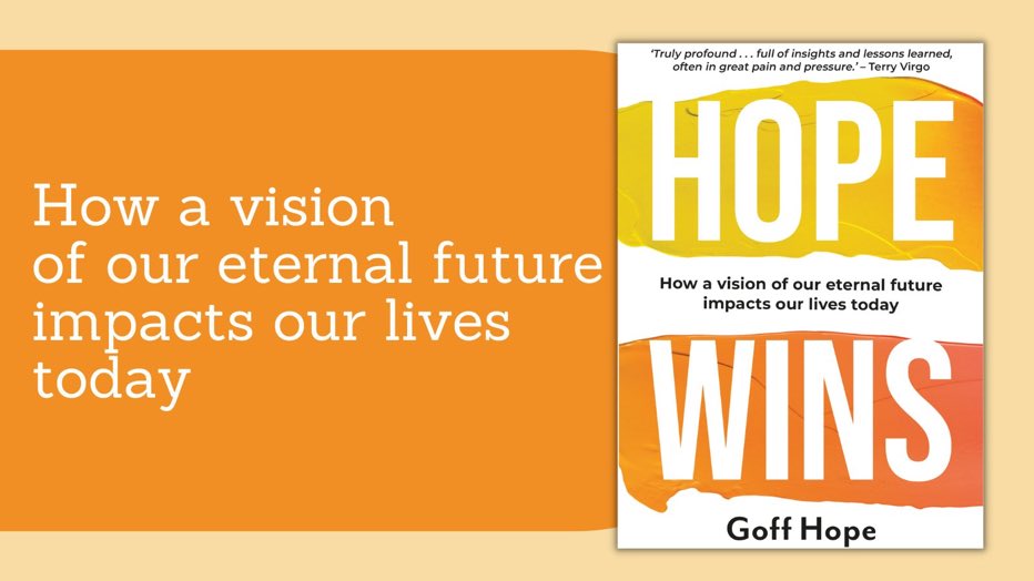 Well, today is the day - my book Hope Wins is published &amp; available from today! Big thanks to Authentic Media &amp; many friends who have been part of the journey - for more info:
hopewins.org.uk