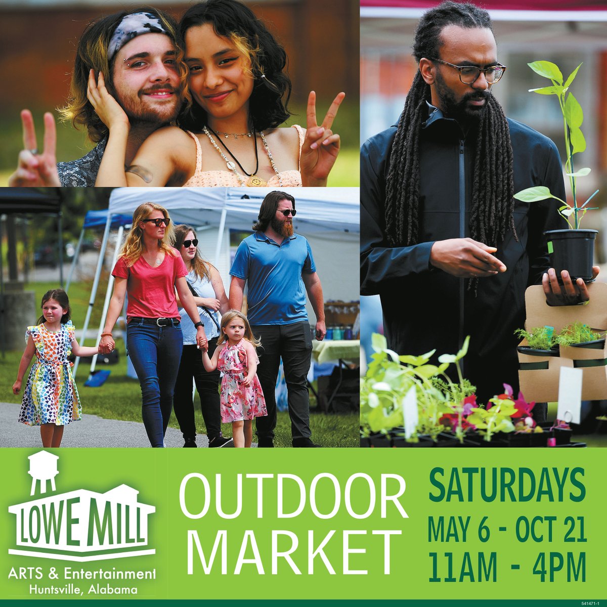 This Saturday come over to Lowe Mill ARTS &amp; Entertainment and see what our market vendors have “made by hand, second hand, and made by the earth” for you to take home. The Lowe Mill A&amp;E Outdoor Market happens Saturday, weather permitting, from 11:00am - 4:00pm. #lowemill