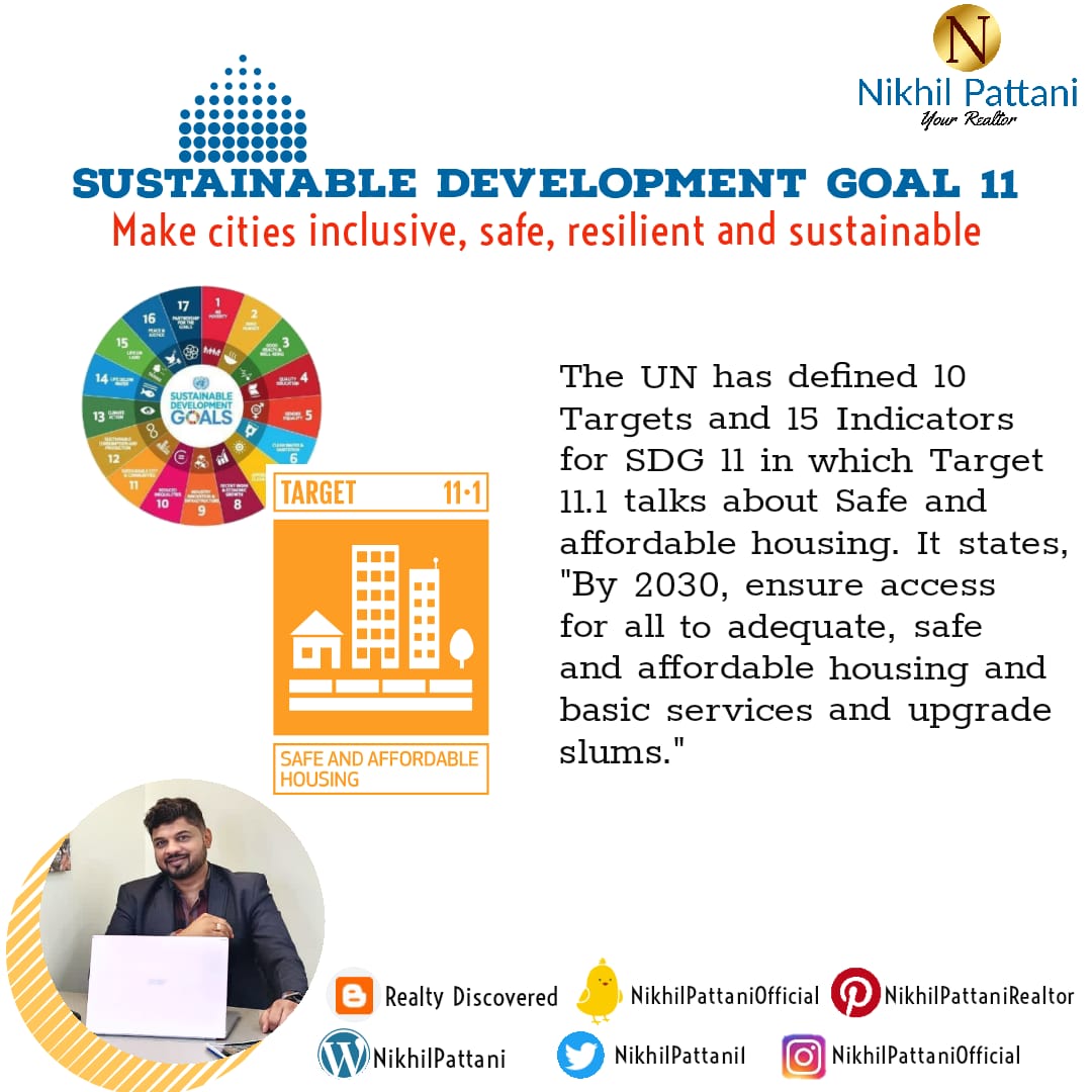 Sustainable Goals and Real estate 

#sustainabledevelopmentgoals #Indianrealestategoals
#NikhilPattani #realtorsrights
#realty #destiniva #realtydiscovered #nikhilpattaniwrites #nikhilpattanirealtor 
#realestate  #realty #justlisted #realestatestyle #househunting #homesforsale