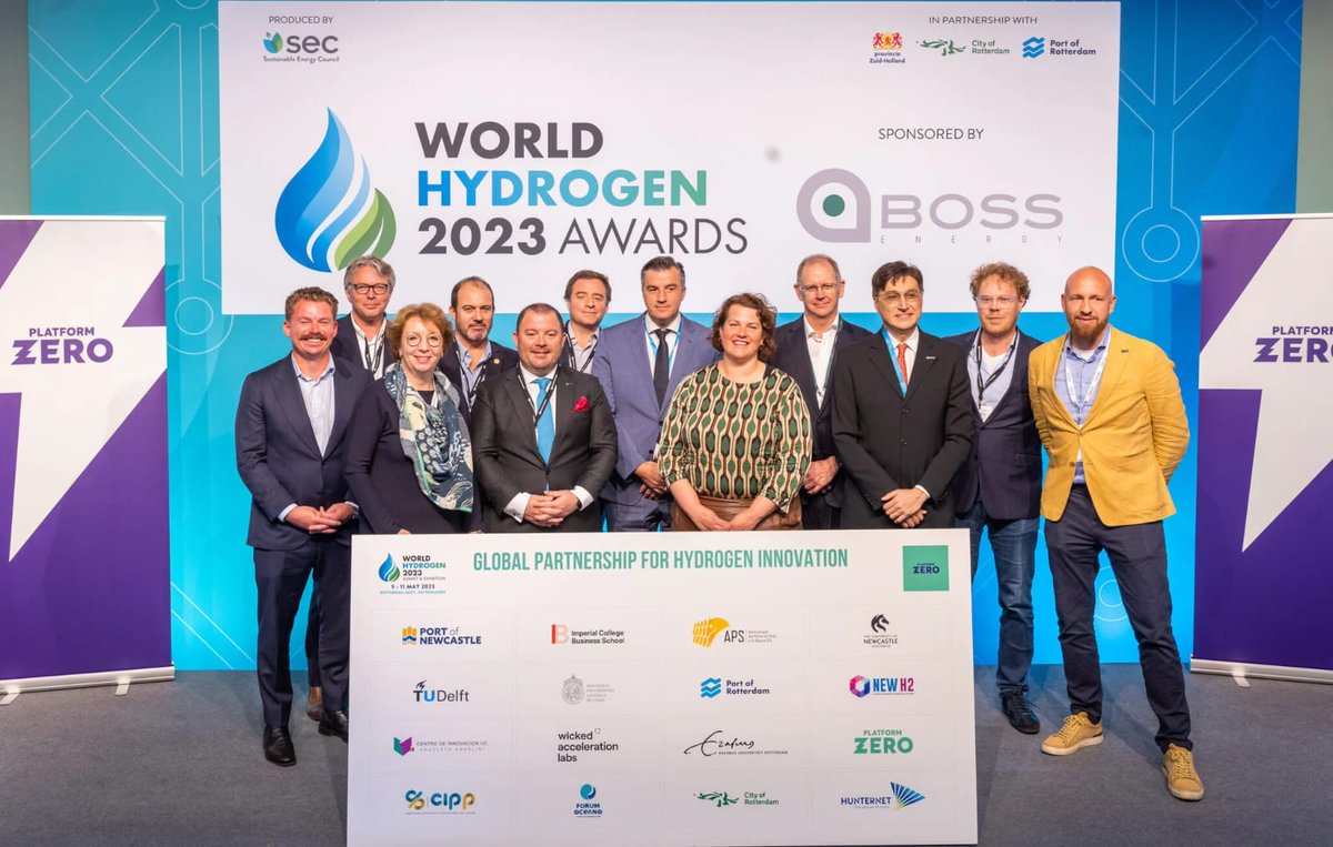 seaandcoast1's tweet photo. "Global partnership of prominent ports, universities & innovation hubs unite to accelerate green hydrogen innovation for a sustainable future
#PlatformZero #HydrogenInnovation #SustainableEnergy" https://t.co/8stTsYjZe2