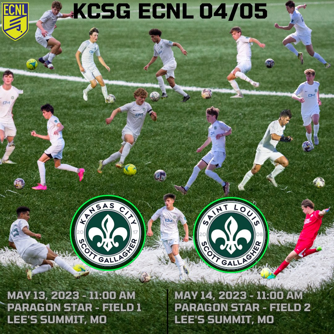 This weekend we close out our home portion of the ECNL conference season against SLSG MO &amp; IL. Come cheer on our 14 seniors!