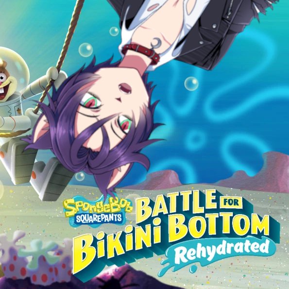 FangariSianna's tweet photo. I'M READY!! 🐺🧽
Today I'm playing Battle For Bikini Bottom Rehydrated! Starting in 30 minutes on my YouTube. Come jelly fishing with me?? 💜💜
#SiannaFangout #Vtubers #BFBB https://t.co/5OK3AQGe76