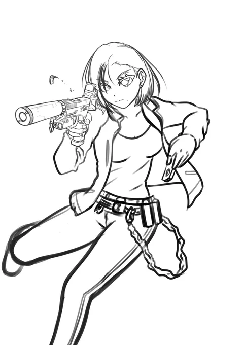 今後(おそらく)仕上げるラフを載せとく。  たぶん描く