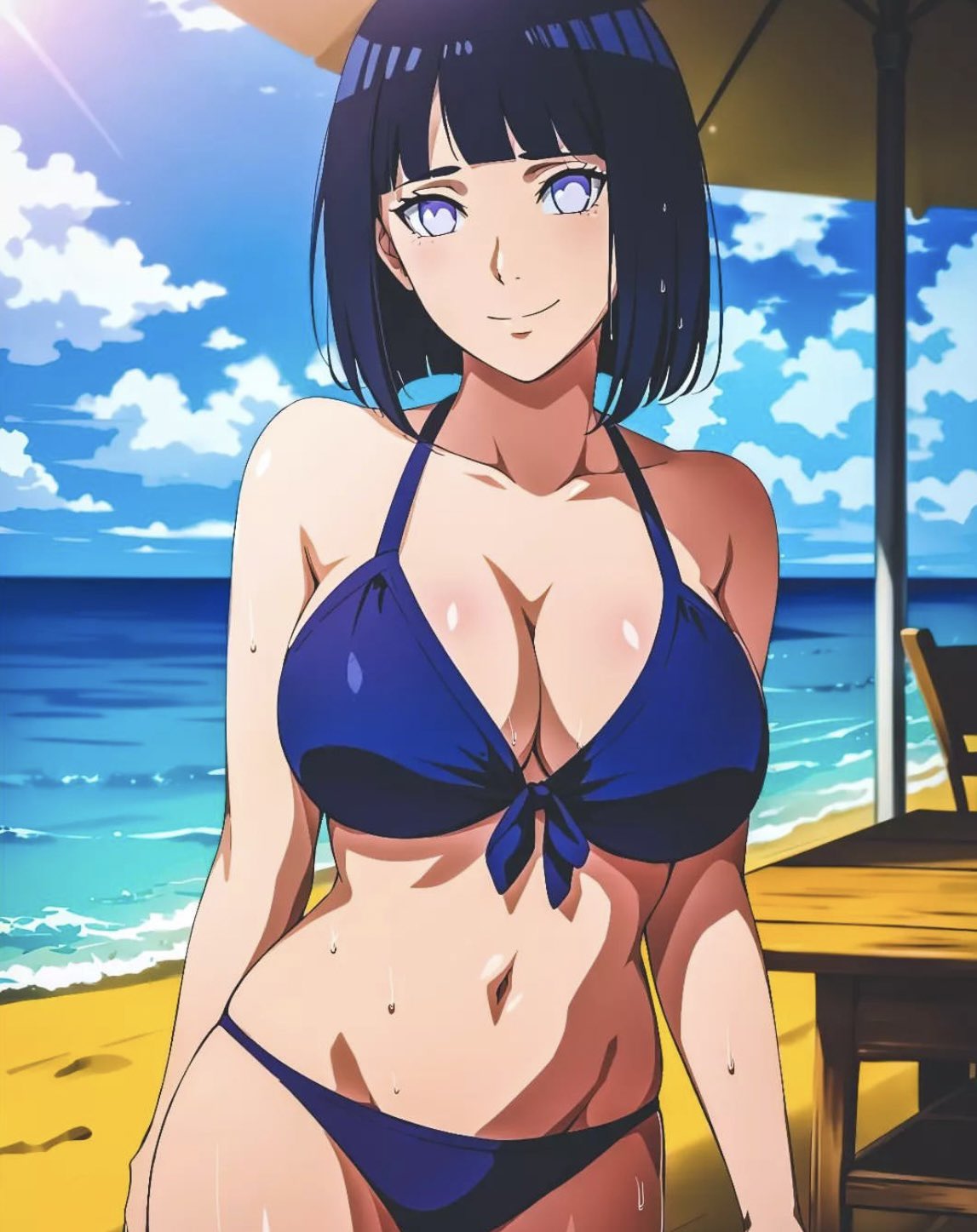 Goldy-RiSA 🌺🥶 on X: ⛱️Hinata Hyuga💜 t.co7fbFUu0lyl  X