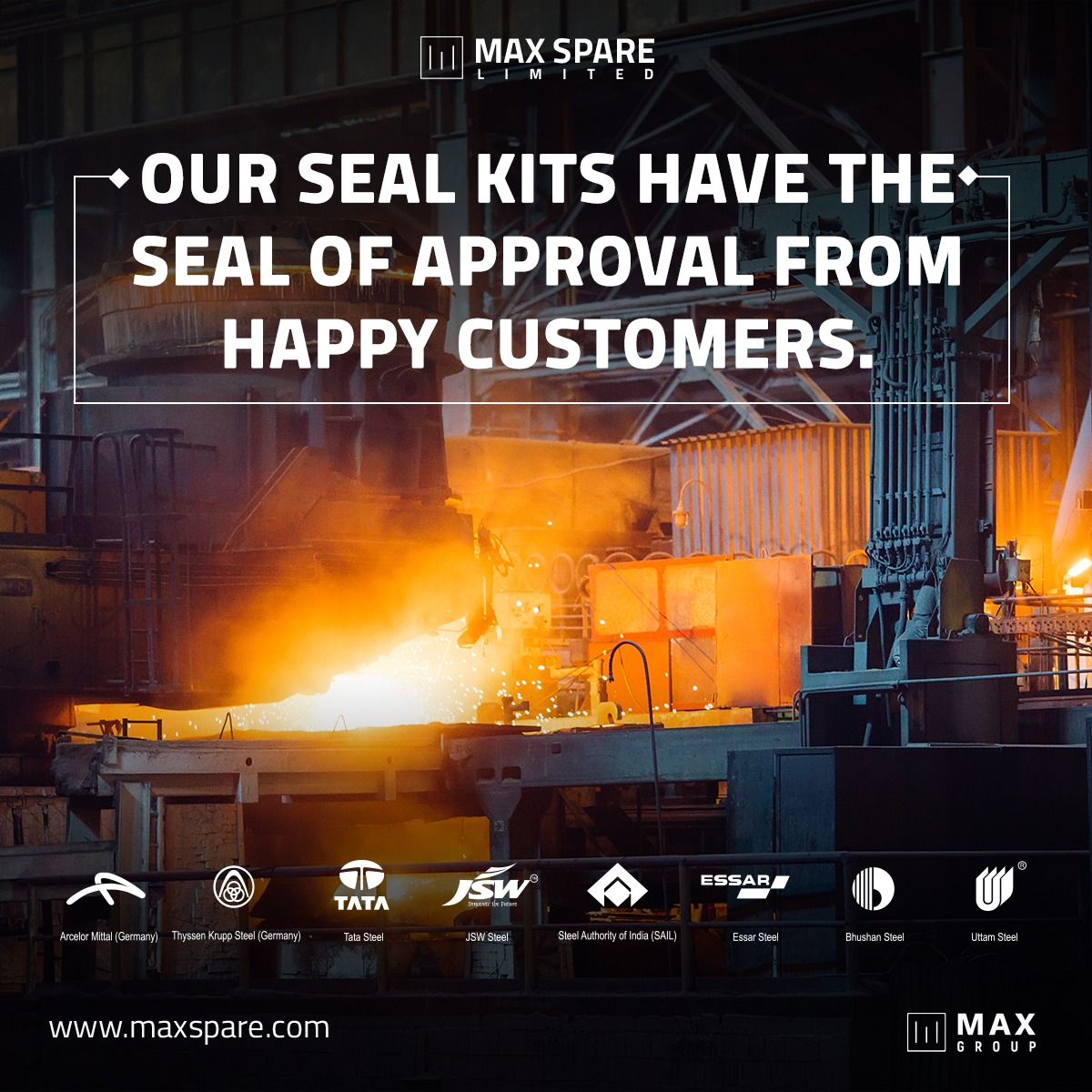 MAXSPARELIMITED's tweet photo. We're proud to have earned the seal of approval from our loyal customers! At Max Spare, customer satisfaction is one of the principal values that we strive for. 

#superfastdelivery #sealingunit #asiaslargest #seal #vbelts #bestseals #sealmanufacturing #lubrication #sealthedeal https://t.co/vZnSI8ZHmo