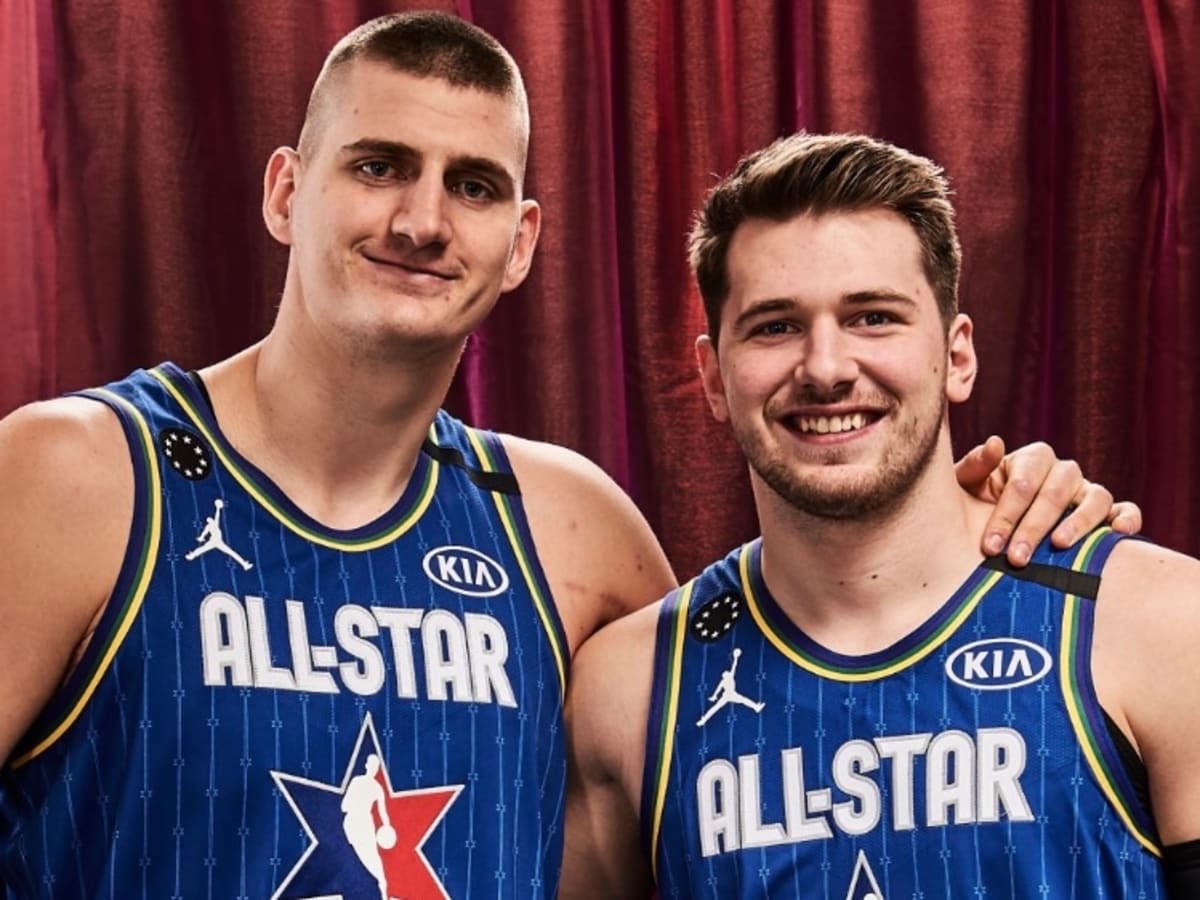 TheRimReporter's tweet photo. BREAKING: Nuggets star Nikola Jokic and Luka Doncic are nearing a superstar deal that would create a co-ownership of the Phoenix Suns 

Two dads 🏳️‍🌈 https://t.co/bq2Kbs2OHm