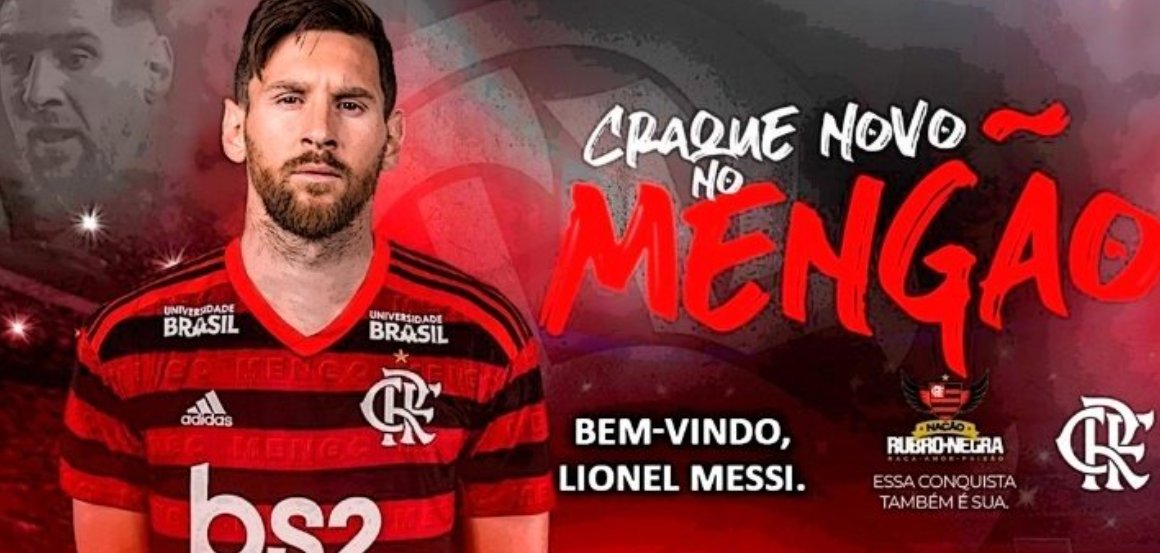 Messi no Brasil? Torcedores sonham com craque vestindo camisas de