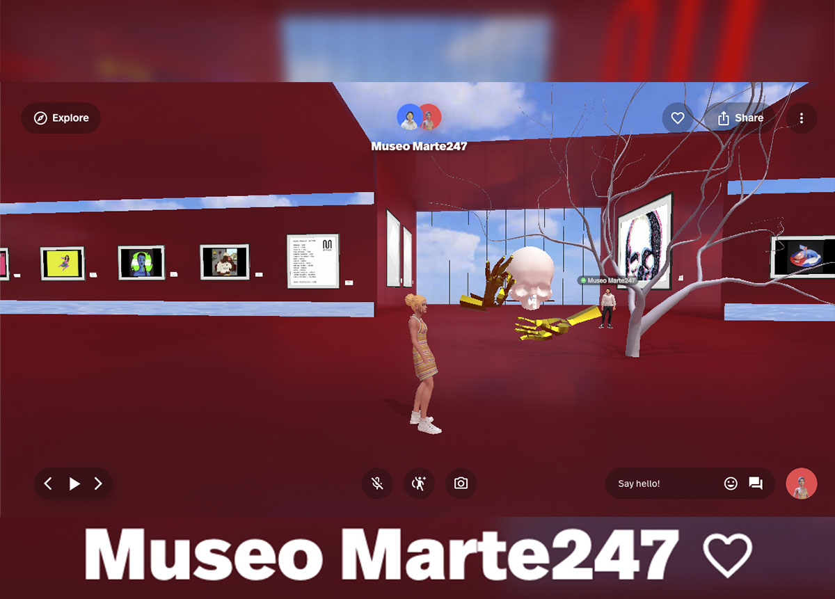 marte247galeria's tweet photo. ¡Los museos virtuales están transformando la forma en que experimentamos el arte!
Explora la importancia de estos espacios digitales.
#MuseosVirtuales #ArteDigital #Cultura #NFTCommunity #NFT #cryptoartist
Sala 1
https://t.co/1uxXtEnItf https://t.co/bK6cIJ13u7