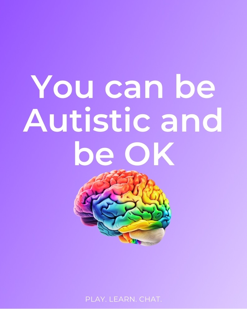 You can be Autistic and be OK

It’s not easy, but it is possible 

‘OK’ becomes more achievable when the world accepts us. And when we accept ourselves. 

💬 What does this mean to you, or what does this bring up, for you?

#NeurodiversityAffirming
#ActuallyAutistic