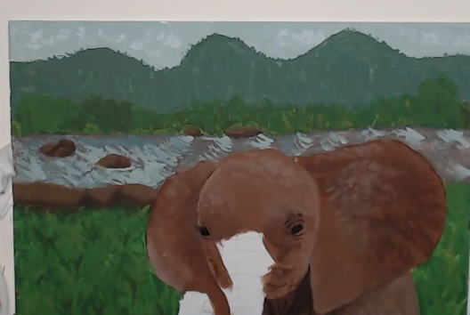 EnnaAlouette's tweet photo. Wtf he's actually good at painting 😱✨ https://t.co/g47xieuogr