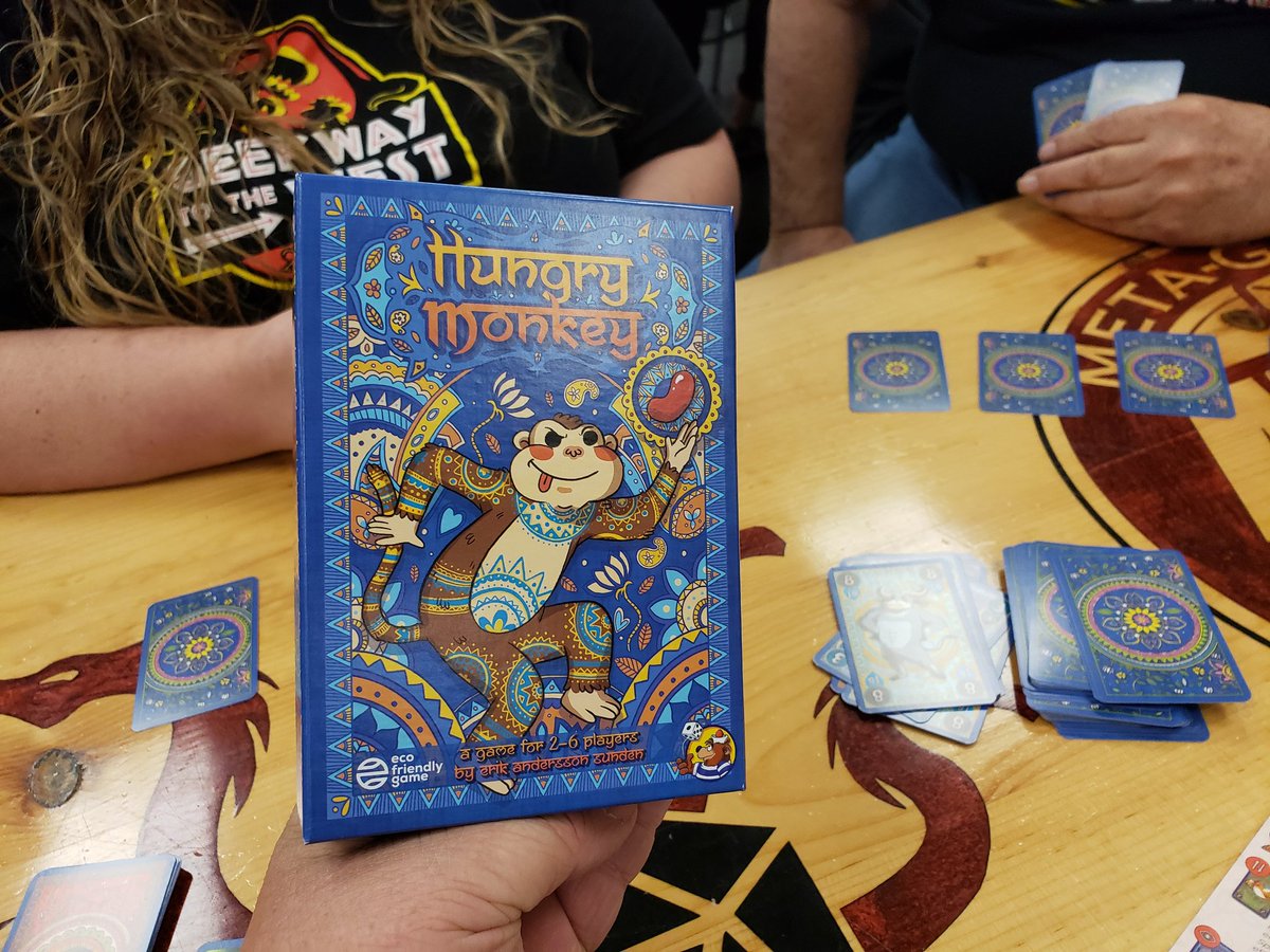 wristlock098's tweet photo. Good night of games at Meta-Games. Got Harry Potter off the Pile of Possibilities. Thanks to Don for the teach. 

Also played Hungry Monkey and That's Pretty Clever. 

@417Gamers @mguinc @TheOpGames

#417Gamers #BoardGames #ThursdayGameNight #MetaGames #FLGS https://t.co/6wQ2vwiMCm