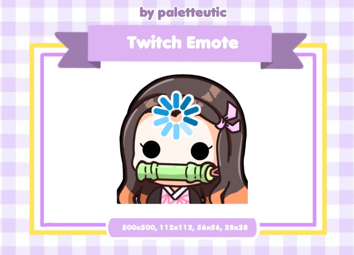 💮FREE NEZUKO EMOTE💮

Today I make a nezuko emote. Feel free to use it!!

Link: ko-fi.com/s/7fd8a36fbc

#emotes #emoteartist #nezuko #kimetsunoyaiba #kny #DemonSlayer