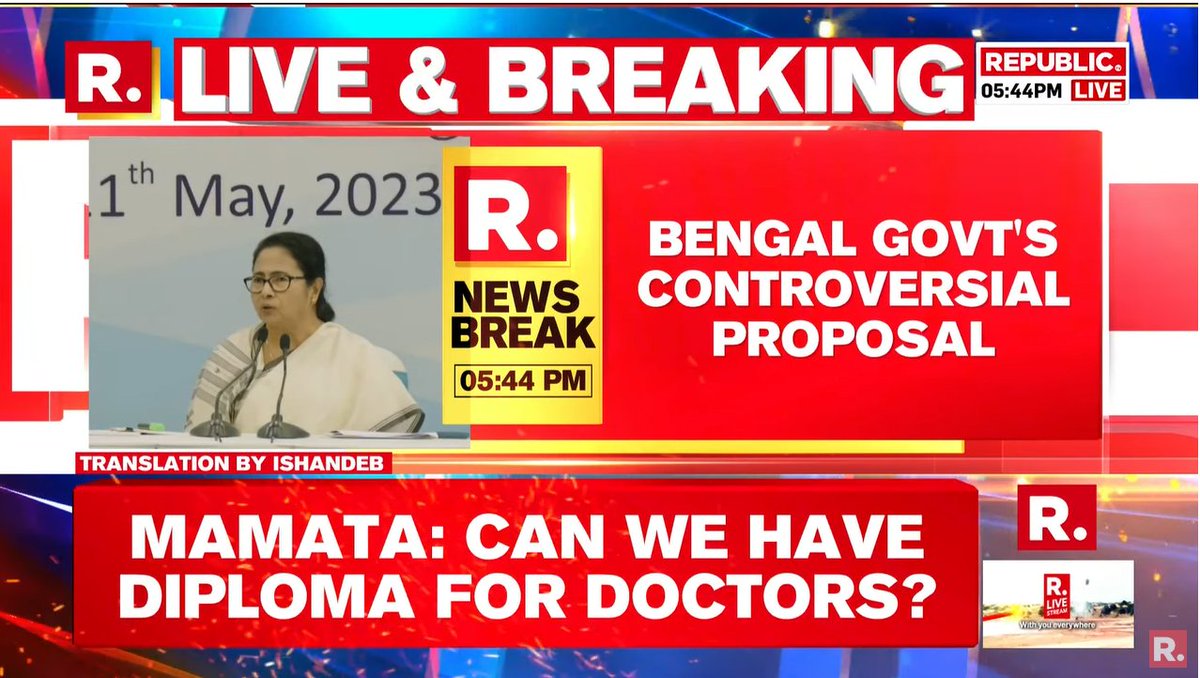 Diploma course for doctors, promote nurses as ‘semi-doctors

 employ nurses after 15-day training: Mamata Banerjee’s suggestions to fill up vacancies

After Bridge course now this ??
देश संकट मे है 😐
#MedTwitter