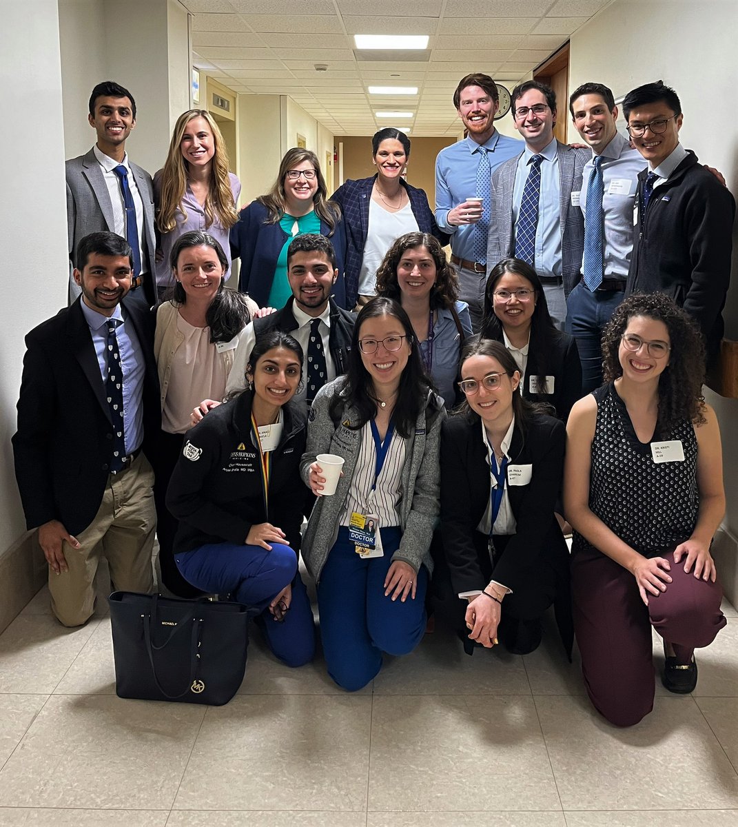 An amazing group of @OslerResidency residents representing at the @AcpMaryland annual resident's meeting. Posters, talks, competitions were had and #Oslerpride abounded!