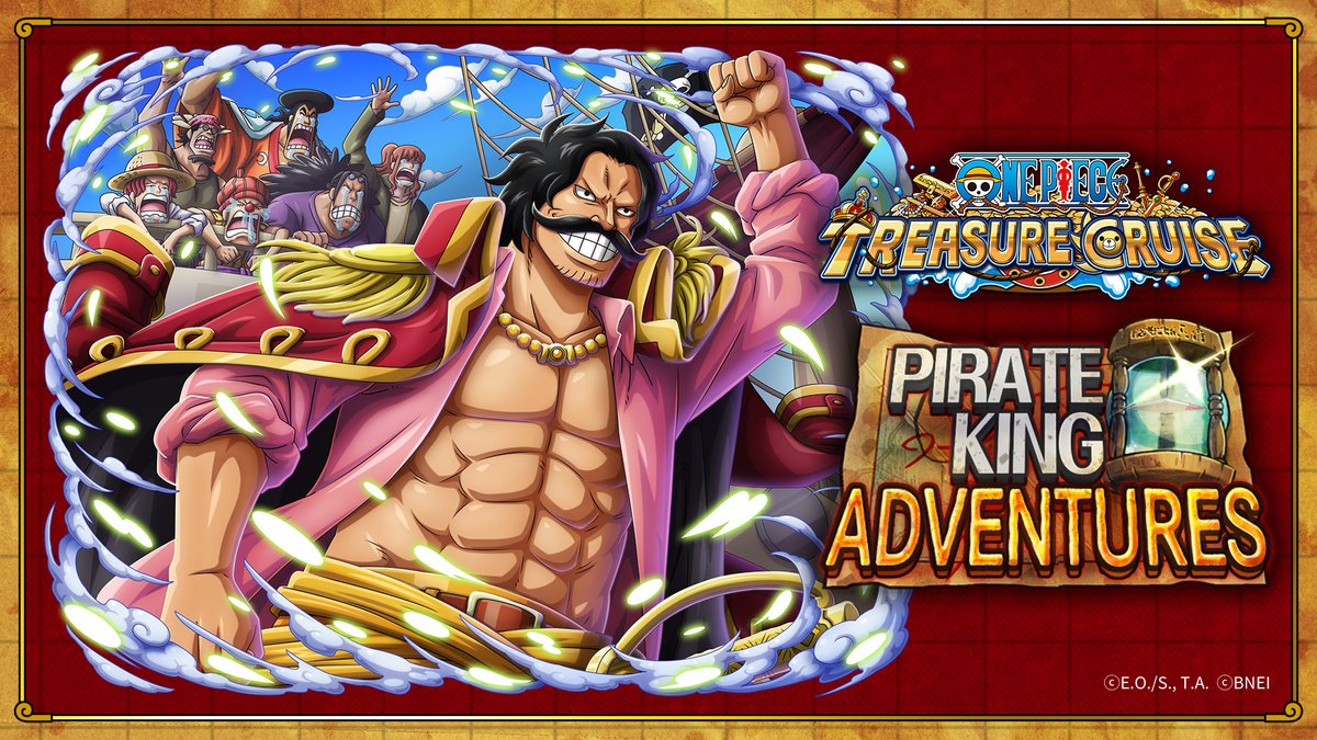 ONE PIECE Treasure Cruise on Twitter "Nakama, Get ready! The Pirate King Adventures is here! 👑