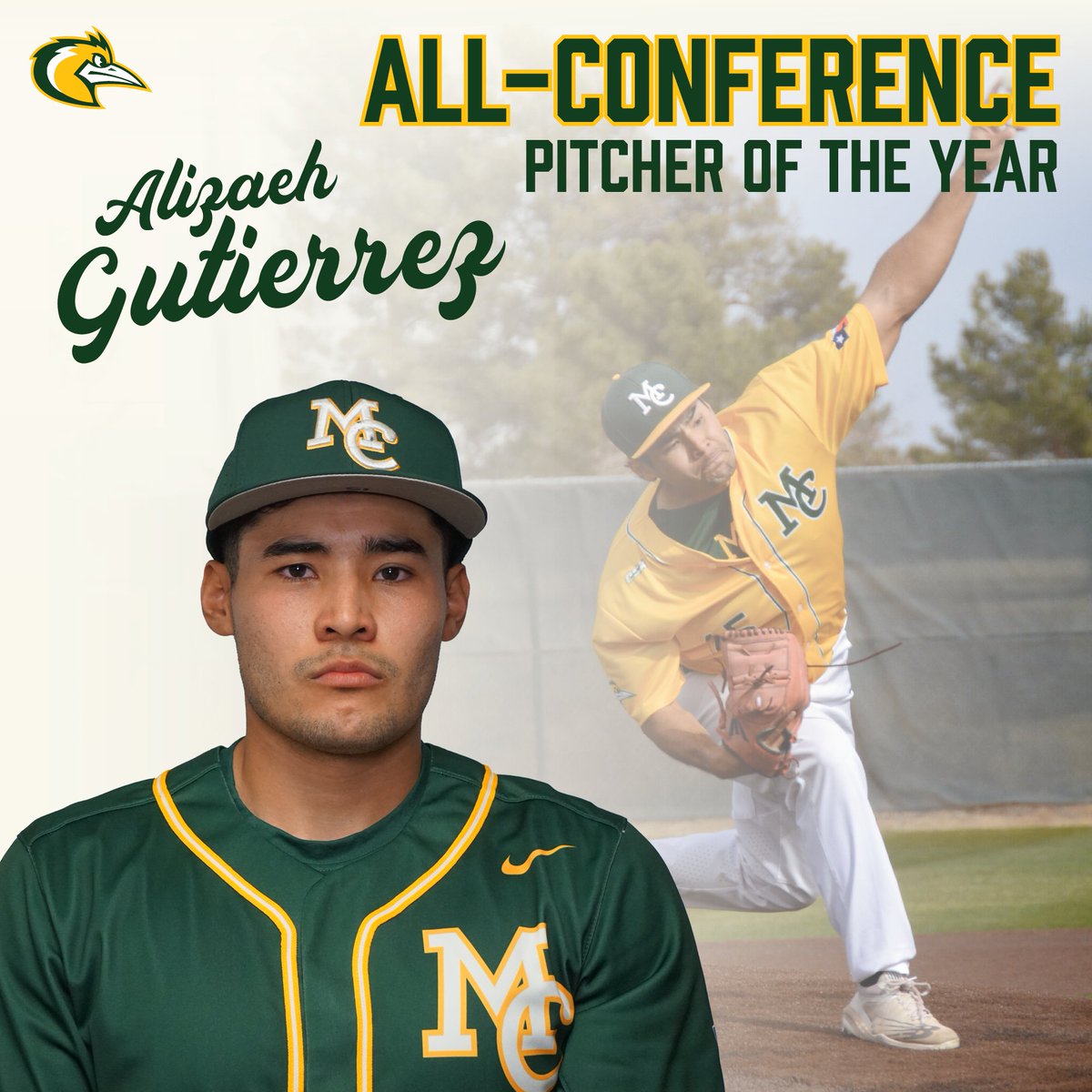Dominance!

Congratulations to Alizaeh Gutierrez for being voted WJCAC Pitcher of the Year!