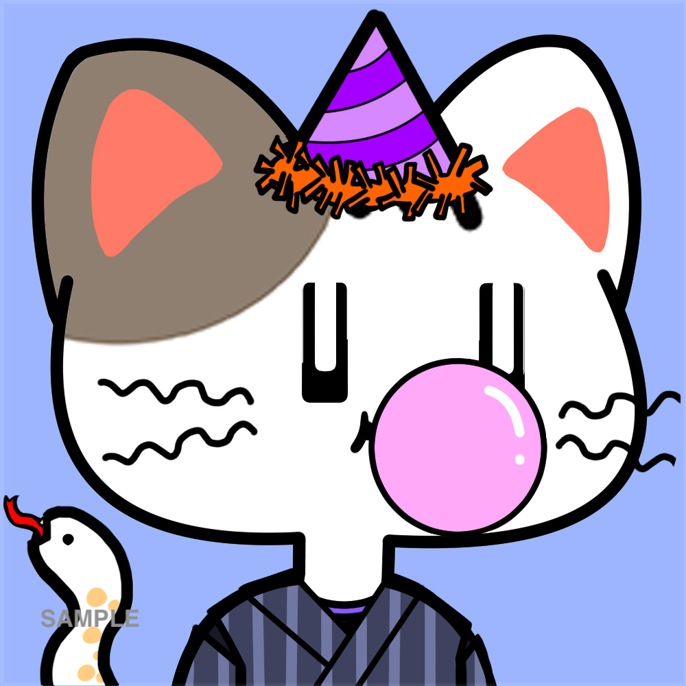 猫の知能は人間の2～3歳相当といわれています🐱
 約200もの単語を覚えることができ
自分の名前と他の単語の区別ができるそうです🗣️ 
想像より意思疎通が取れているかもしれませんね。 
また原始的な本能などに関わる大脳辺縁系は
人よりも発達しています🧠 
 #保護猫 #NFT #zcatNFT