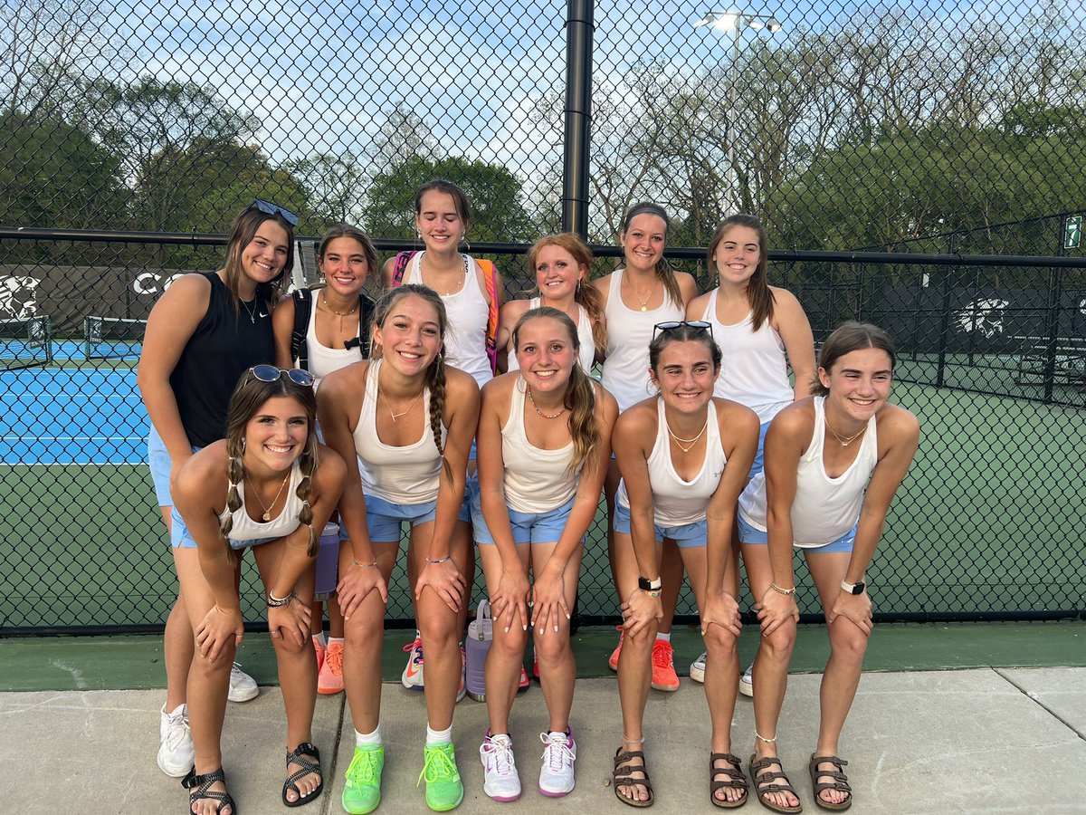 NLC 2nd Round Results:

1S Gabriella beat Northridge 6-4,6-4
2S Britton beat Warsaw 6-3,4-6,6-2
3S Tatum beat Plymouth 6-1,6-1
1D Amy/Emery beat Concord 6-2,6-4
2D Maddy/Kayde lost to Concord 7-5, 3-6,4-6
🐾🎾