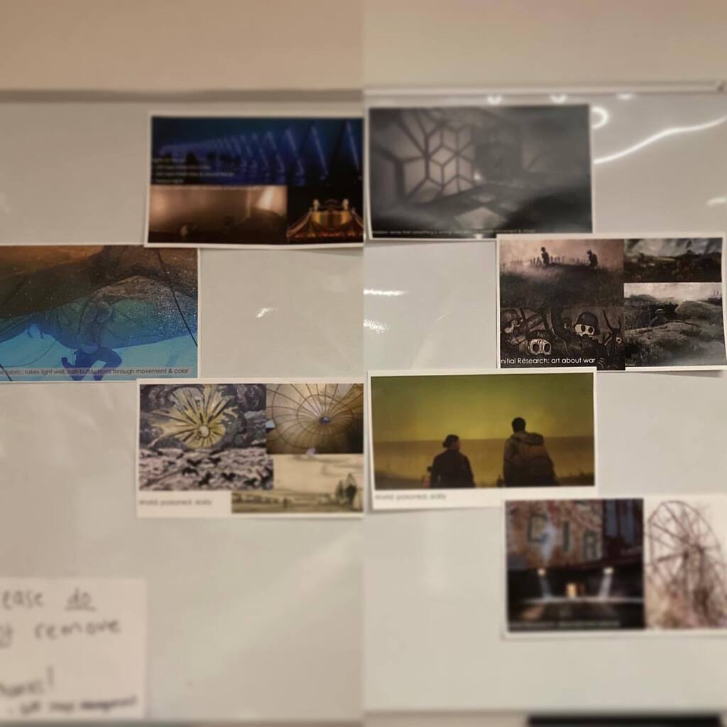 LizMStewart's tweet photo. https://t.co/7HlBuO7hzA Gas loads in @theatrerow on Monday!  Here's an (intentionally) somewhat vague photo of the lighting research I shared with the actors - cropping out the scenic renderings 😉 Gotta keep some things a surprise! https://t.co/rAaLGxpBX9