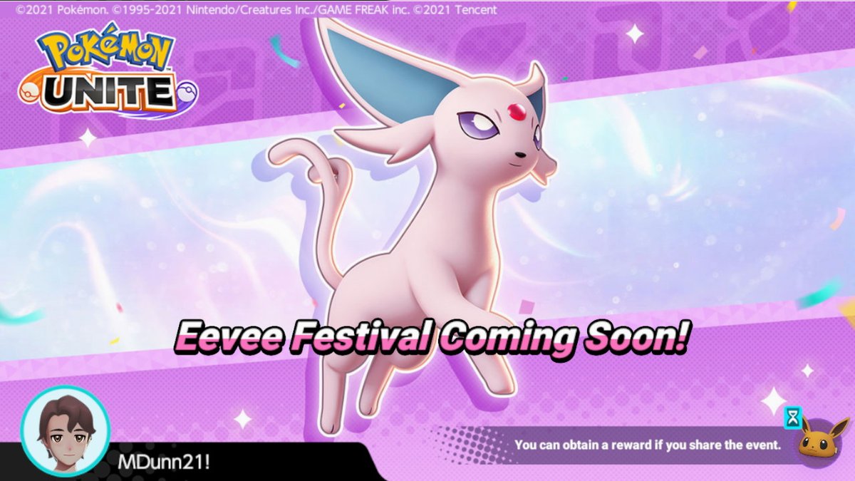 AteStreams's tweet image. #PokemonUNITE #NintendoSwitch