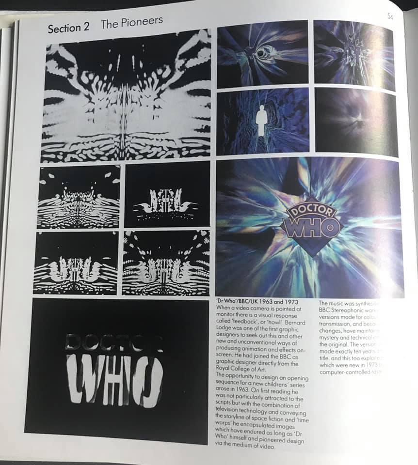 TimeLordDrew61's tweet image. So back to 1987 and this great book of Television Graphics by Douglas Merritt highlighting the Best British TV Title sequences. #books #tvgraphics #douglasmerritt #doctorwho #theavengers