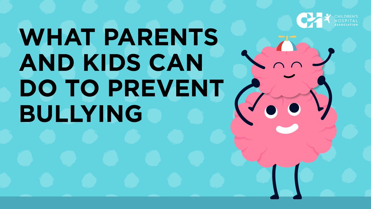17% of school children in the U.S. are bullied by other students in school. 

Find out how you can prevent bullying with this resource from <a href="/ChildrensPgh/">UPMC Children's Hospital of Pittsburgh</a> during #ChildrensMentalHealthAwarenessWeek: bit.ly/3NS2rnS
