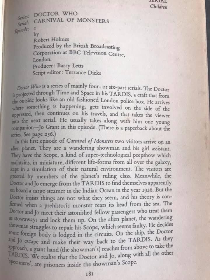 TimeLordDrew61's tweet image. This is a good read all about writing for Television by #MalcolmHulke produced originally in 1974 and was regularly updated until the early 1980’s. This gives a great insight to the golden age of British TV and how it was done. With #RobertHolmes, #DennisSpooner #DoctorWho