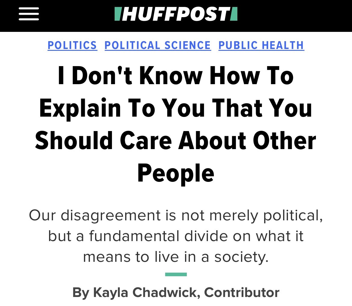 I think a lot about this piece when it comes to discussing migrants and immigration. And I’m out of answers.