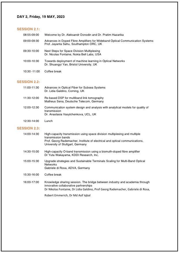 NManuilovich's tweet photo. As usual at #AstonPhotonics events: we have fantastic speakers, the best! 💪🏻 two full days of great talks. Can't wait 🤓

There is a limited number of slots for attendance available, you can register by contacting @ADonodin or @PratimHazarika5 https://t.co/8hUCnpMt4v