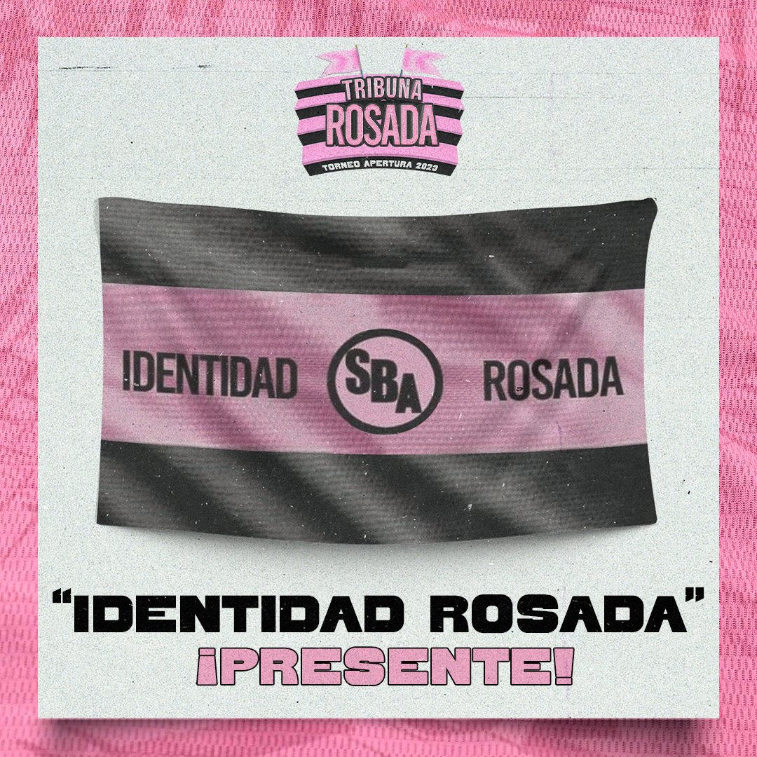 sportboys's tweet photo. ¡Ya vendimos 3️⃣ banderolas virtuales!👚🎊

Agradecemos a 'Twitter SBA' e 'Identidad Rosada' por apoyar nuestra Tribuna Rosada.💖🎉

Continuemos llenando nuestro estadio virtual. 🏟
👉https://t.co/f8vsHHOQCw! 🎟

#VamosBoysTodaLaVida #ElHinchaIncondicional
#ElBoysEsDeSuGente https://t.co/uKdOzShtK9