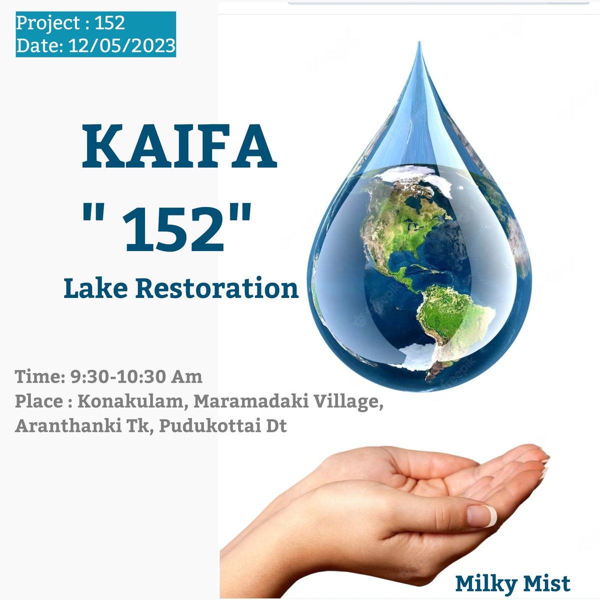 The_kaifa's tweet photo. 12/5/2023
KAIFA Konakulam lake Rennovation is our 152nd waterbody restoration project in Maramadaki, Aranthanki Taluk, Pudukottai district.
#Kaifa #Cauvery #SaveWater #globalwarming #climatechange #climatewarrior #waterislife #nature #naturelovers #ecofriendly #thebetterindia #logicalthinking #logicalindian @MoJSDoWRRDGR @gssjodhpur @ATEChandrafdn @ErikSolheim @UN_Water @wateraid @UNFCCC