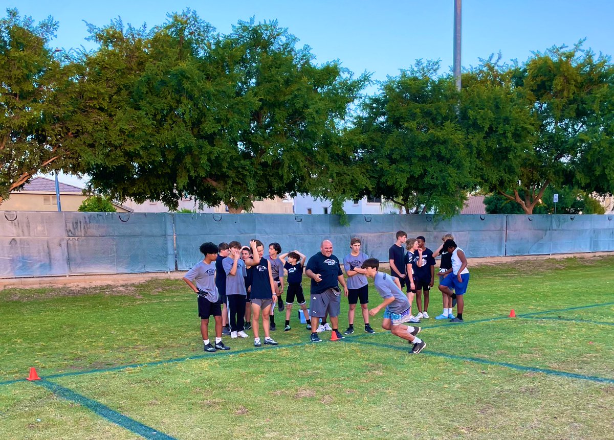 Wrapped up our Spring Wildcat Football Academy Camps tonight…lots of great athletes! Class of ‘27 is LOADED! <a href="/wccatathletics/">Willow Canyon HS Athletics</a>
