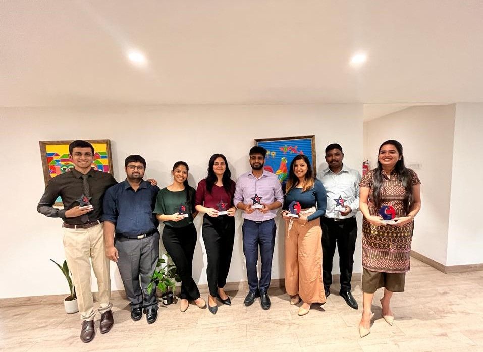 jv_ventures's tweet photo. It’s time to give a round of applause and recognize our outstanding performers for the year 2022-23.
Many congratulations to our "Emerging Stars' and 'Sparkles' award winners.
Thank you for all your hard work and your valuable contribution to our success.
#upwardsandonwards https://t.co/McMvHQywxq