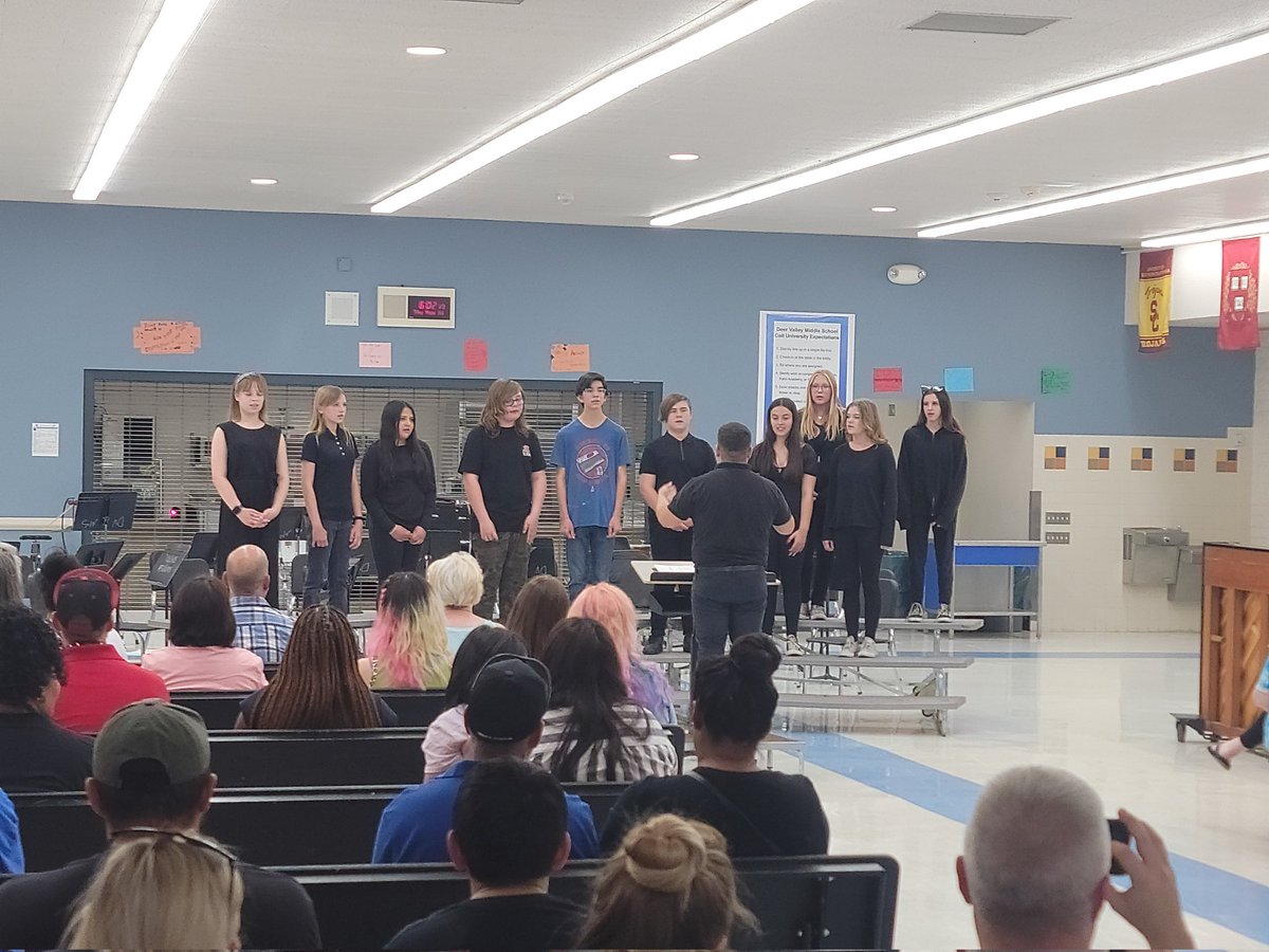 DVMS_Colts's tweet image. Our #extraordinary choir, orchestra, and band students put on a wonderful performance tonight led by our director, Mr. Oscar Cabrales. Great job Colts!
@DVUSD