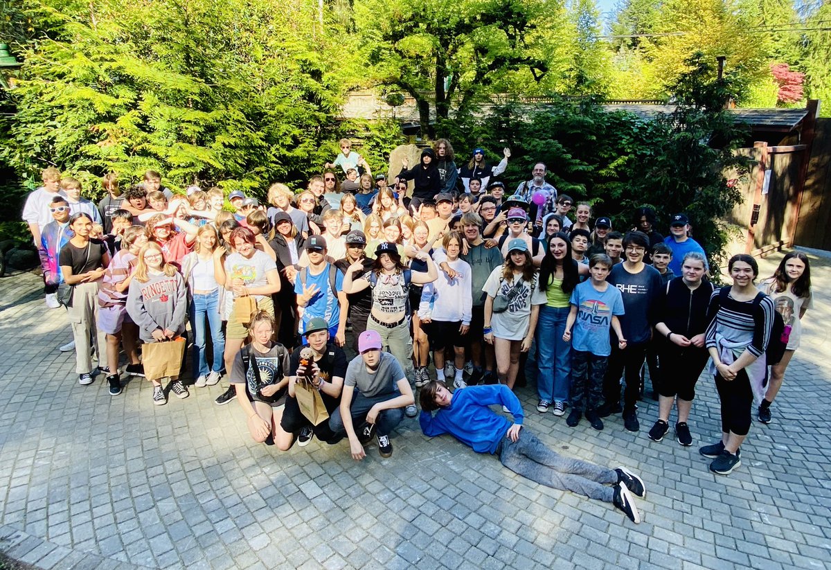 Gr.8 Band Students had an exceptional 2nd day on their trip, beginning with a band clinic led by Dr. Mac, then off to Capilano Suspension Bridge! ⁦<a href="/SD23News/">Central Okanagan Public Schools</a>⁩