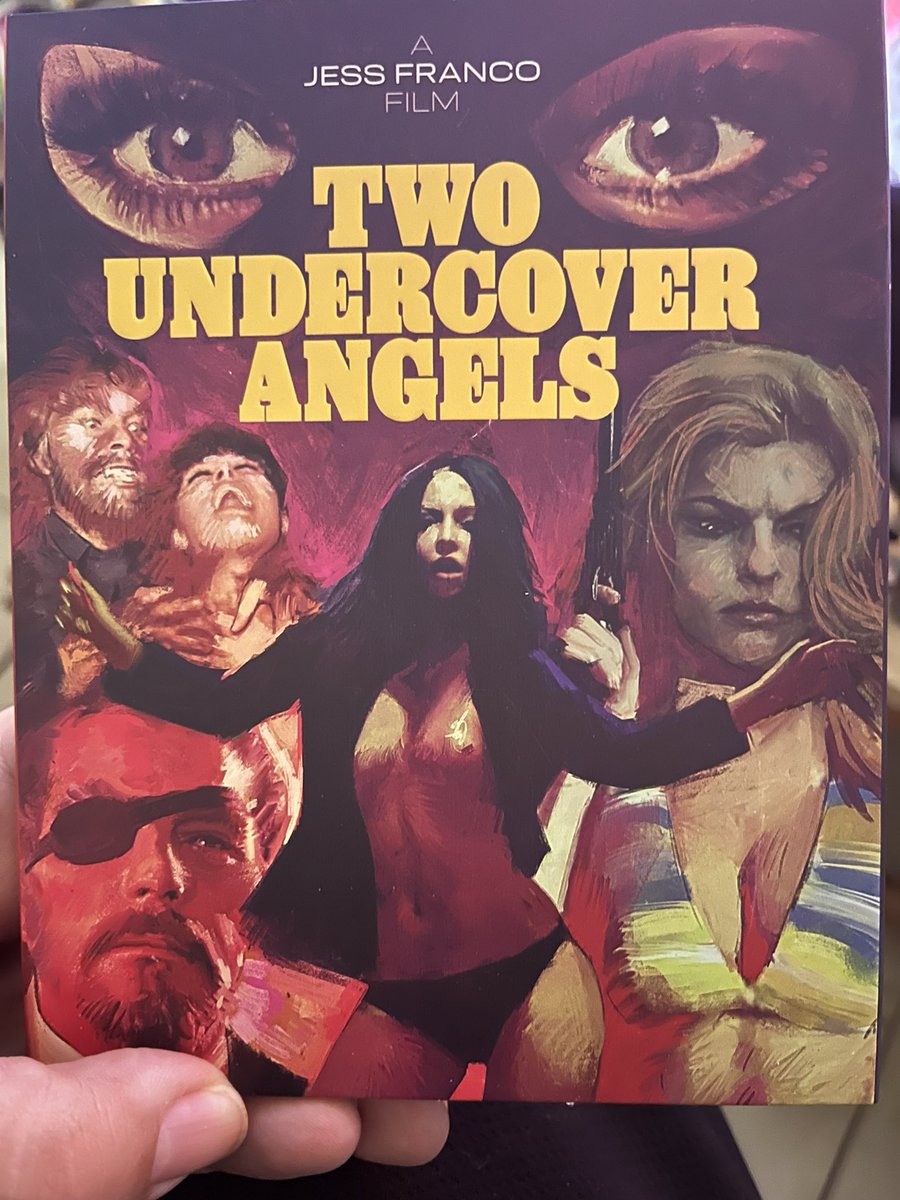 Definitely one of Jess Franco’s best movies, Two Undercover Angels stars eurobabes Janine Reynaud and Rossana Yanni as undercover police officers investigating a group of missing women. #FilmTwitter #MutantFam #jessfranco
