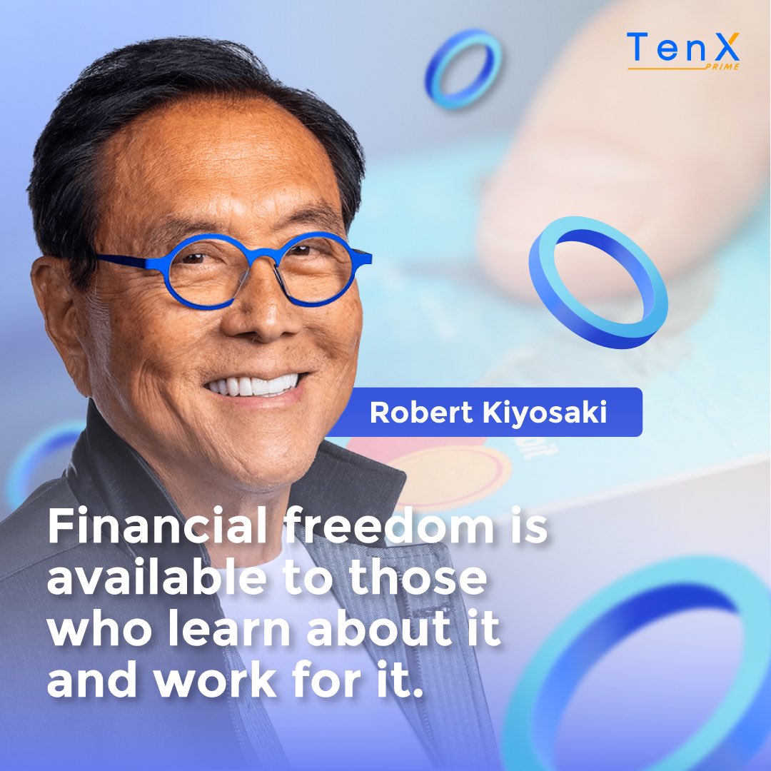 tenxprimeglobal's tweet photo. Financial freedom is something that many people aspire to, but few achieve. However, it's important to remember that financial freedom is not just about having a lot of money. It's about understanding how money works and using the knowledge to make decisions about your finances. https://t.co/a3VGh8Pgfl