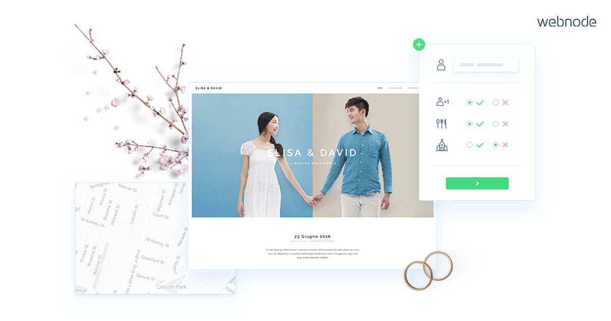WebnodeJapan's tweet photo. 結婚式の招待状、もっと楽に作りませんか？
Webnodeのウェディングテーマには、必要なページがあらかじめセットされています。
お客様の出欠席の返事もウェブ上で可能。一度見てみませんか？無料です。
https://t.co/GWFB1SfikJ

#ウェディング #ウェブで招待状 https://t.co/gf1JgRyqKI