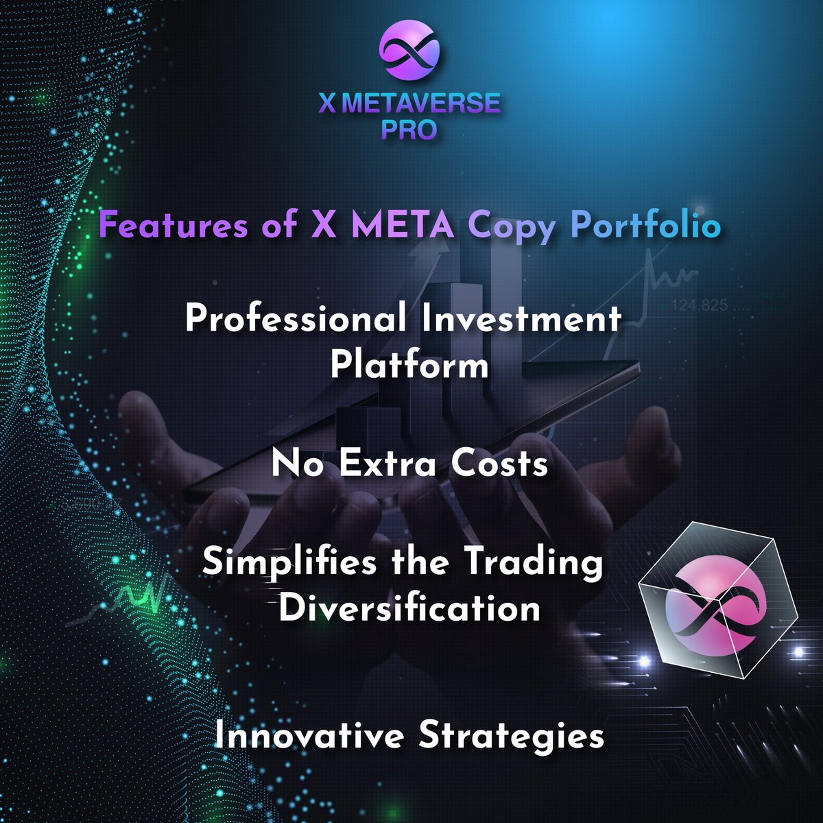 ChrlsHarris's tweet photo. X META Copy Portfolio is a professional investment platform that simplifies your trading diversification 👍

Visit our website to discover more!
https://t.co/WWEhNTUuHs

#xmetaversepro #xmetacopyportfolio #xmetaverse #metaverse #investment #trading #defi #web3.0 https://t.co/bgwxC0E1kW